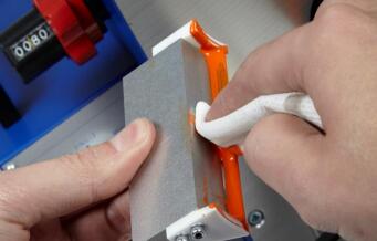 清洗葉片、葉片支架和側壁